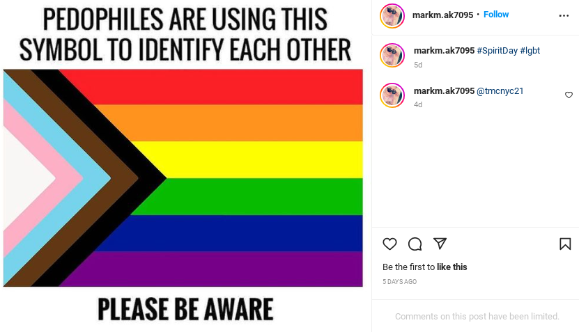 Fact Check Progress Pride Flag Does Not Represent Pedophilia Lead Stories
